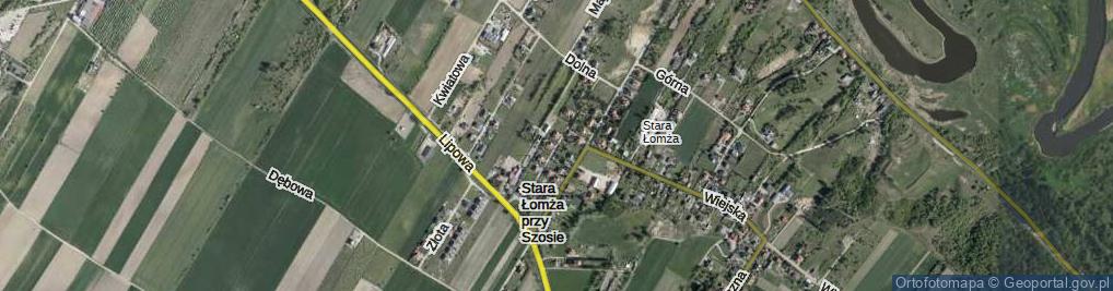 Zdjęcie satelitarne Wąska ul.